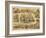 Scenes from the Australian Gold Rush-Ferdinand Von Hochstetter-Framed Art Print