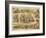 Scenes from the Australian Gold Rush-Ferdinand Von Hochstetter-Framed Art Print