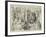 Scenes from the Drury-Lane and Covent-Garden Pantomimes-George Cruikshank-Framed Giclee Print