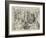 Scenes from the Drury-Lane and Covent-Garden Pantomimes-George Cruikshank-Framed Giclee Print