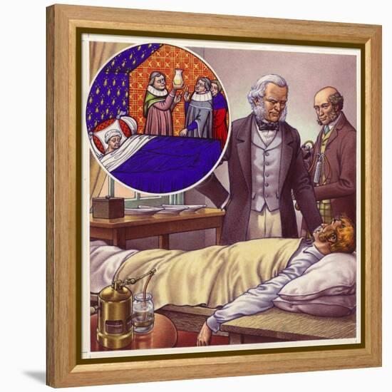 Scenes from the History of Medicine-Pat Nicolle-Framed Premier Image Canvas