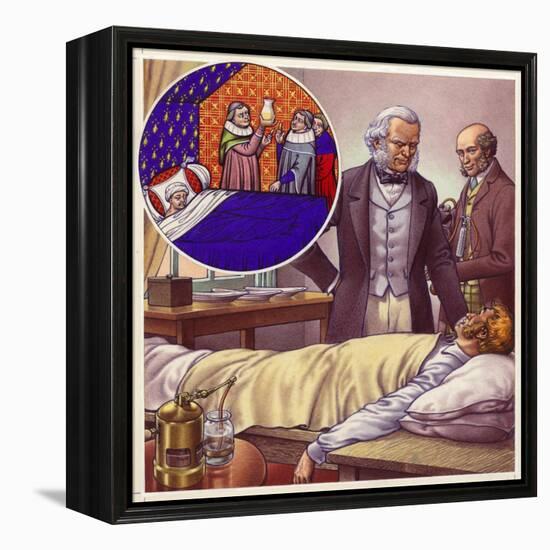 Scenes from the History of Medicine-Pat Nicolle-Framed Premier Image Canvas