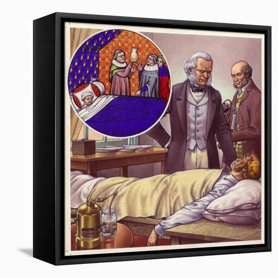 Scenes from the History of Medicine-Pat Nicolle-Framed Premier Image Canvas