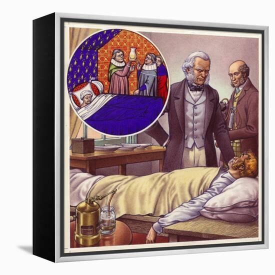 Scenes from the History of Medicine-Pat Nicolle-Framed Premier Image Canvas