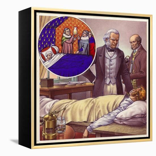 Scenes from the History of Medicine-Pat Nicolle-Framed Premier Image Canvas