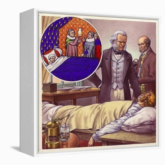 Scenes from the History of Medicine-Pat Nicolle-Framed Premier Image Canvas