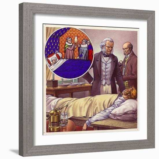 Scenes from the History of Medicine-Pat Nicolle-Framed Giclee Print