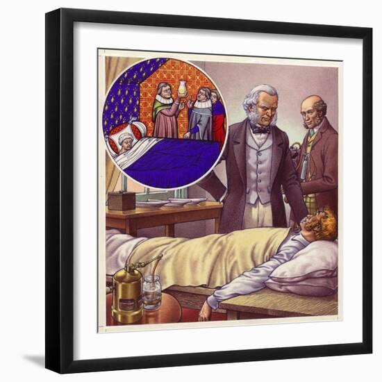 Scenes from the History of Medicine-Pat Nicolle-Framed Giclee Print