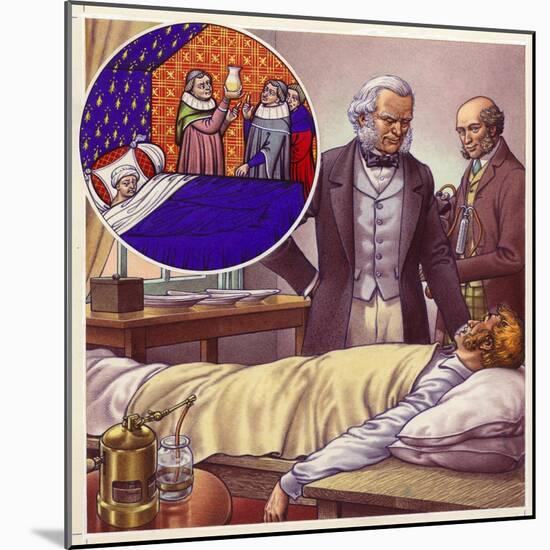 Scenes from the History of Medicine-Pat Nicolle-Mounted Giclee Print