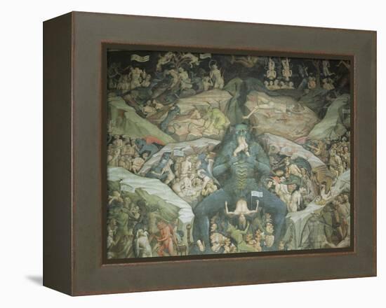 Scenes from the 'Inferno'-Giovanni Da Modena-Framed Premier Image Canvas