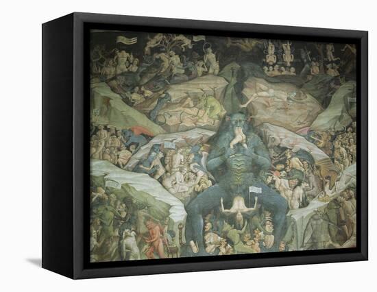 Scenes from the 'Inferno'-Giovanni Da Modena-Framed Premier Image Canvas