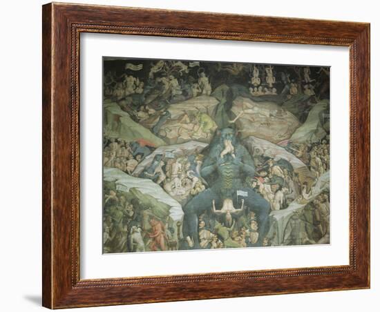 Scenes from the 'Inferno'-Giovanni Da Modena-Framed Giclee Print