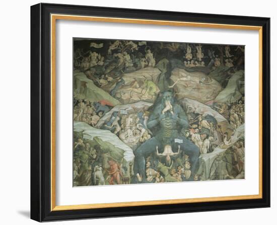 Scenes from the 'Inferno'-Giovanni Da Modena-Framed Giclee Print