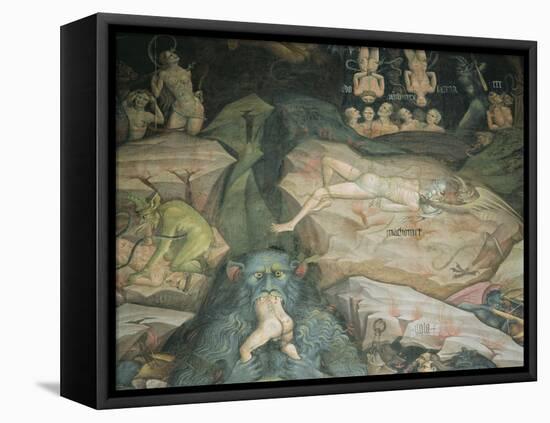 Scenes from the 'Inferno'-Giovanni Da Modena-Framed Premier Image Canvas