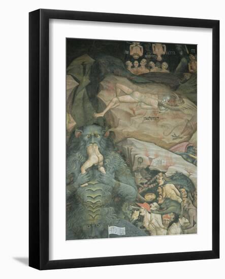 Scenes from the 'Inferno'-Giovanni Da Modena-Framed Giclee Print