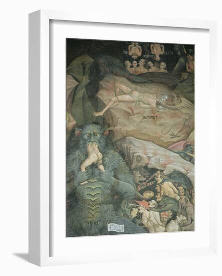 Scenes from the 'Inferno'-Giovanni Da Modena-Framed Giclee Print