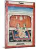 Scenes from the Kama Sutra from Cupboard in the Juna Mahal Fort, Dungarpur, Rajasthan State, India-R H Productions-Mounted Photographic Print