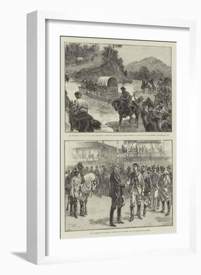 Scenes from the Life of Jefferson Davis-William Heysham Overend-Framed Giclee Print