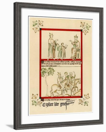 Scenes from the Life of Joseph, C1310-1320-null-Framed Giclee Print