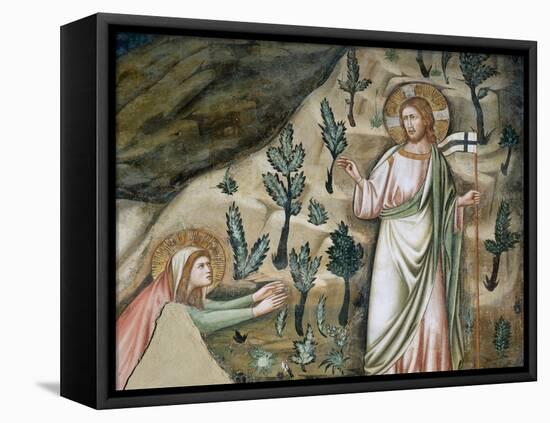 Scenes from the Life of Mary Magdalen: Noli Me Tangere-Pietro Cavallini-Framed Premier Image Canvas
