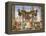Scenes from the Life of Saint Philip: the Saint Driving the Dragon from the Temple-Filippino Lippi-Framed Premier Image Canvas