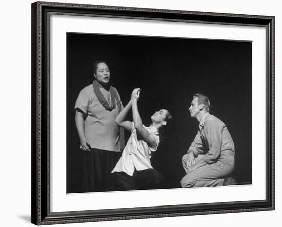 Scenes from the Musical "South Pacific."-W^ Eugene Smith-Framed Premium Photographic Print