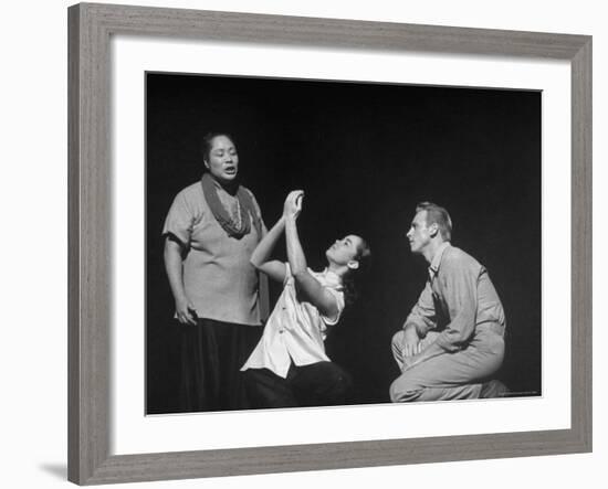 Scenes from the Musical "South Pacific."-W^ Eugene Smith-Framed Premium Photographic Print