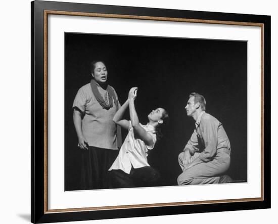 Scenes from the Musical "South Pacific."-W^ Eugene Smith-Framed Premium Photographic Print