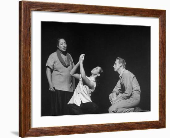 Scenes from the Musical "South Pacific."-W^ Eugene Smith-Framed Premium Photographic Print