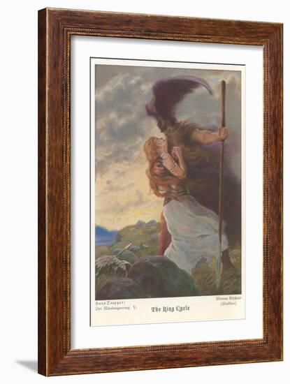 Scenes from Wagner's The Ring Cycle-null-Framed Art Print