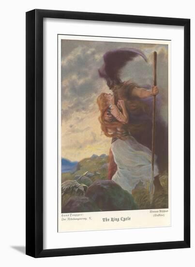 Scenes from Wagner's The Ring Cycle-null-Framed Art Print