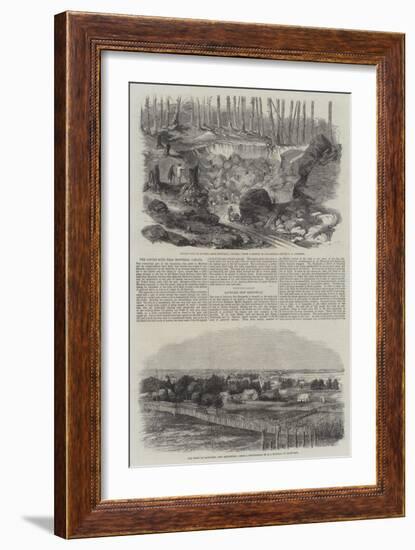 Scenes in Canada-null-Framed Giclee Print