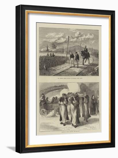 Scenes in France-null-Framed Giclee Print