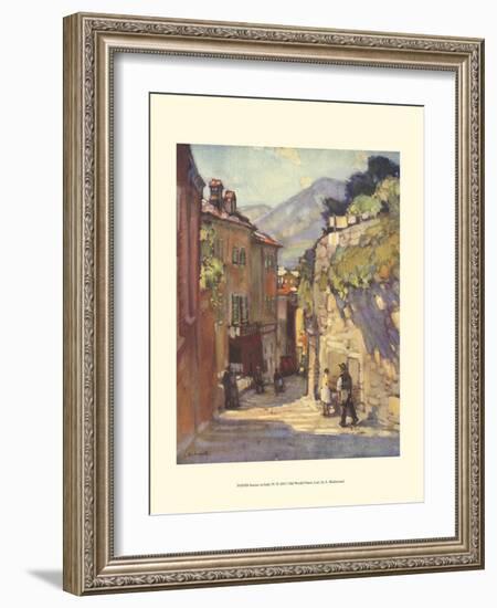 Scenes in Italy IV-L^ Richmond-Framed Art Print