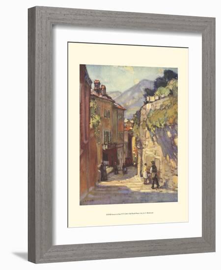 Scenes in Italy IV-L^ Richmond-Framed Art Print