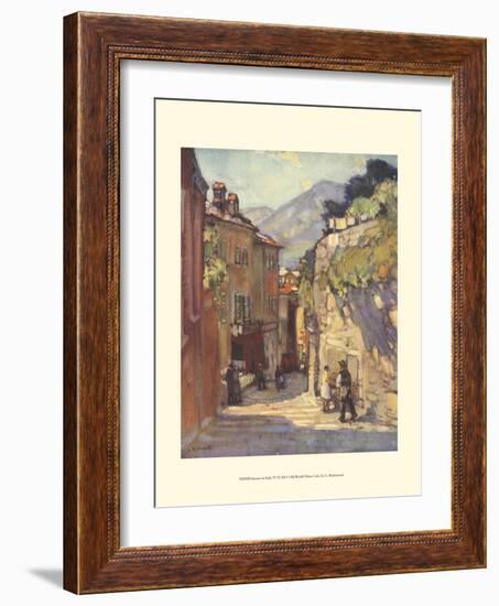 Scenes in Italy IV-L^ Richmond-Framed Art Print