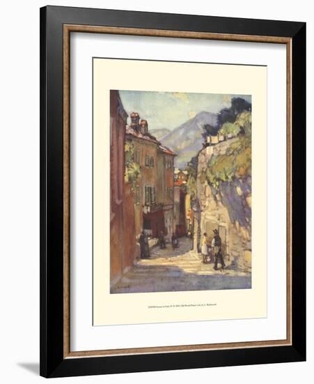 Scenes in Italy IV-L^ Richmond-Framed Art Print