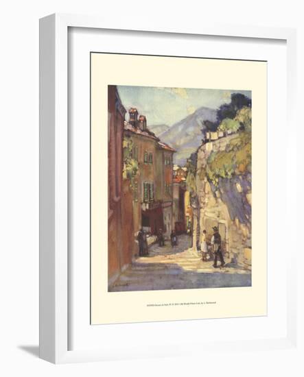 Scenes in Italy IV-L^ Richmond-Framed Art Print