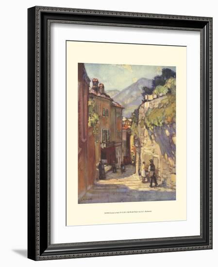 Scenes in Italy IV-L^ Richmond-Framed Art Print