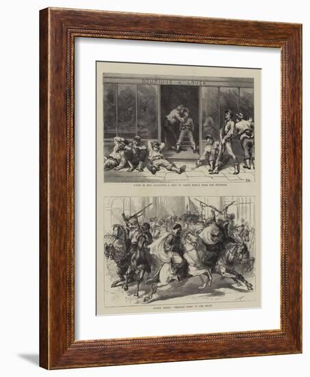 Scenes in Paris-Godefroy Durand-Framed Giclee Print