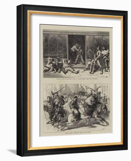 Scenes in Paris-Godefroy Durand-Framed Giclee Print