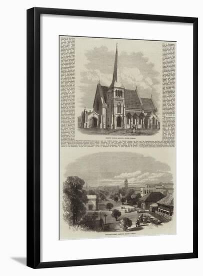 Scenes in Rangoon-null-Framed Giclee Print