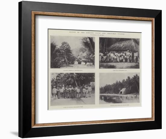 Scenes in the Keeling Cocos and Christmas Islands-null-Framed Giclee Print