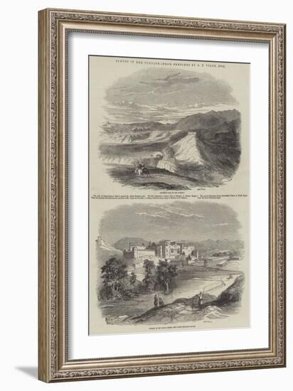 Scenes in the Punjaub-Godfrey Thomas Vigne-Framed Giclee Print