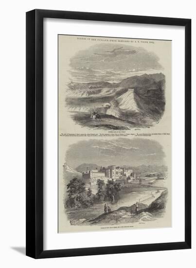 Scenes in the Punjaub-Godfrey Thomas Vigne-Framed Giclee Print