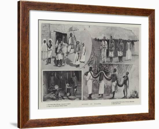 Scenes in Uganda-null-Framed Giclee Print