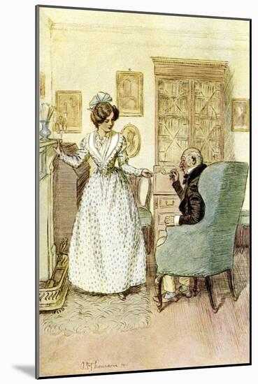 Scenes of Clerical Life by George Eliot-Hugh Thomson-Mounted Giclee Print
