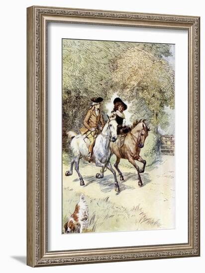 Scenes of Clerical Life by George Eliot-Hugh Thomson-Framed Giclee Print