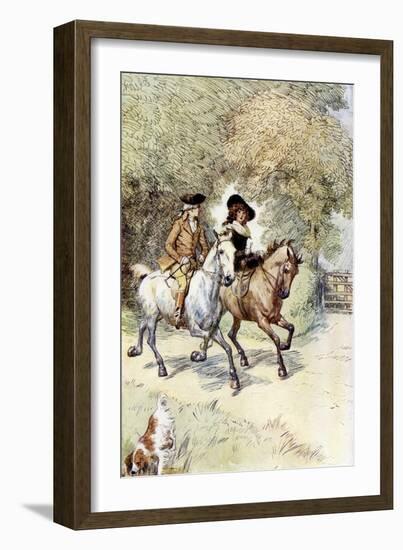 Scenes of Clerical Life by George Eliot-Hugh Thomson-Framed Giclee Print