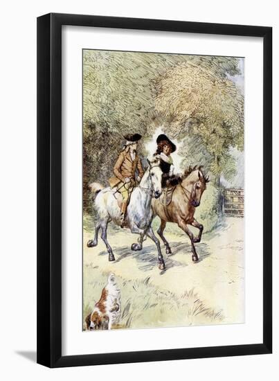 Scenes of Clerical Life by George Eliot-Hugh Thomson-Framed Giclee Print